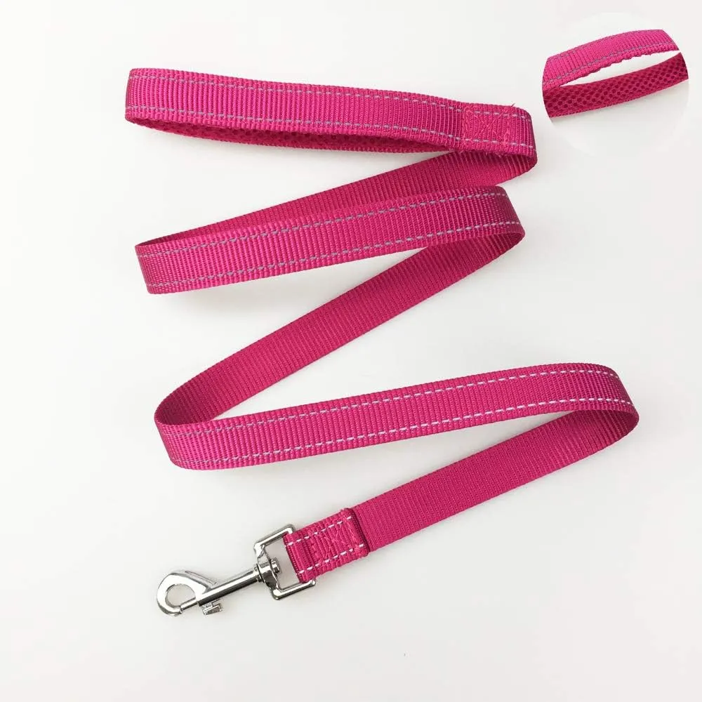 A4DOG Soft Padded Dog Harness, Escape Proof, Quick Fit Reflective Vest with Leash Set, Easy Walk