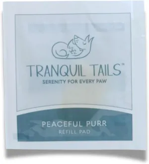 Aromatic Pheromone Refill Pads for Cats, Peaceful Purr Scent, Pack of 7 Pads, Made in The USA