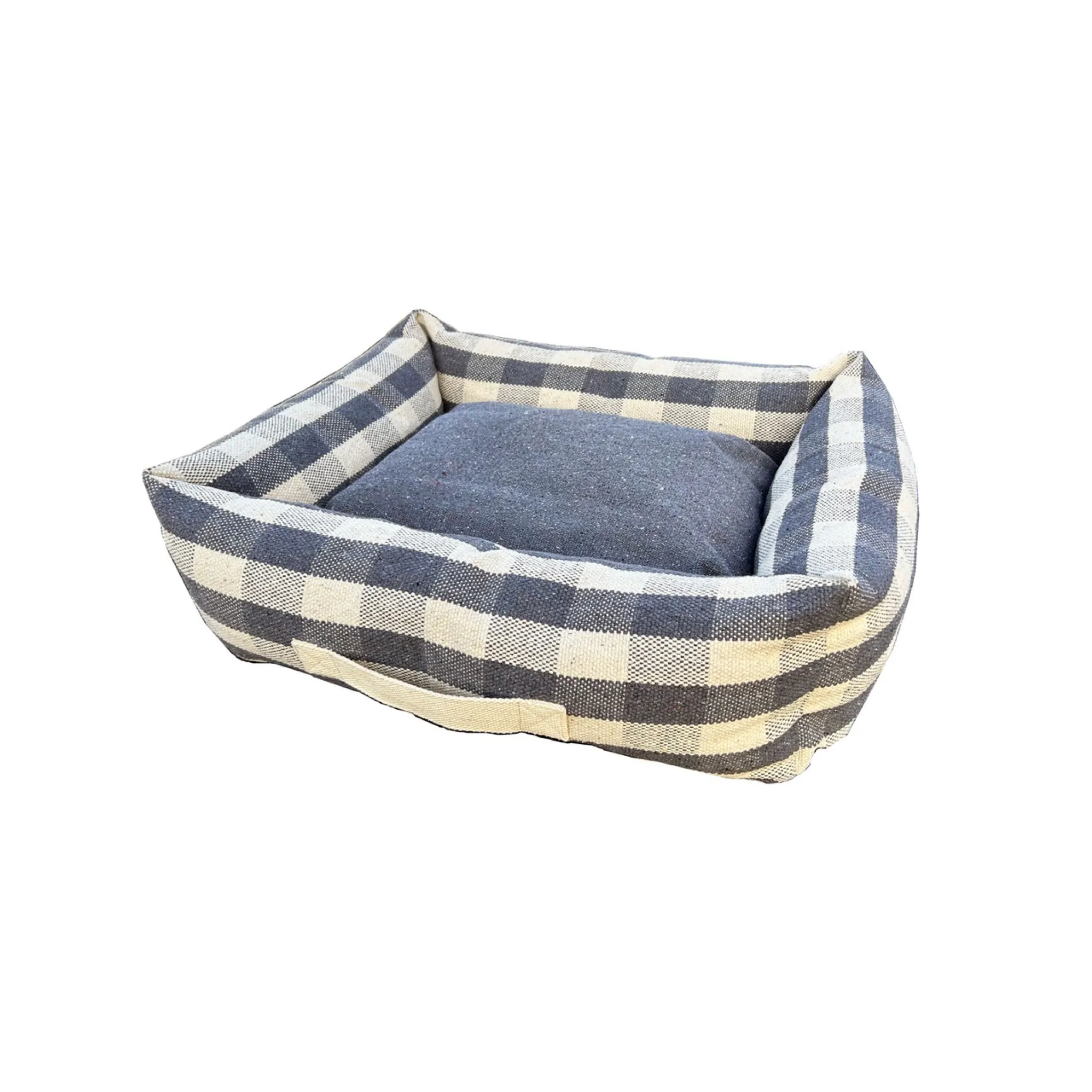 Checkered Sofa Bed  |  Recycled Cotton PICK UP ONLY