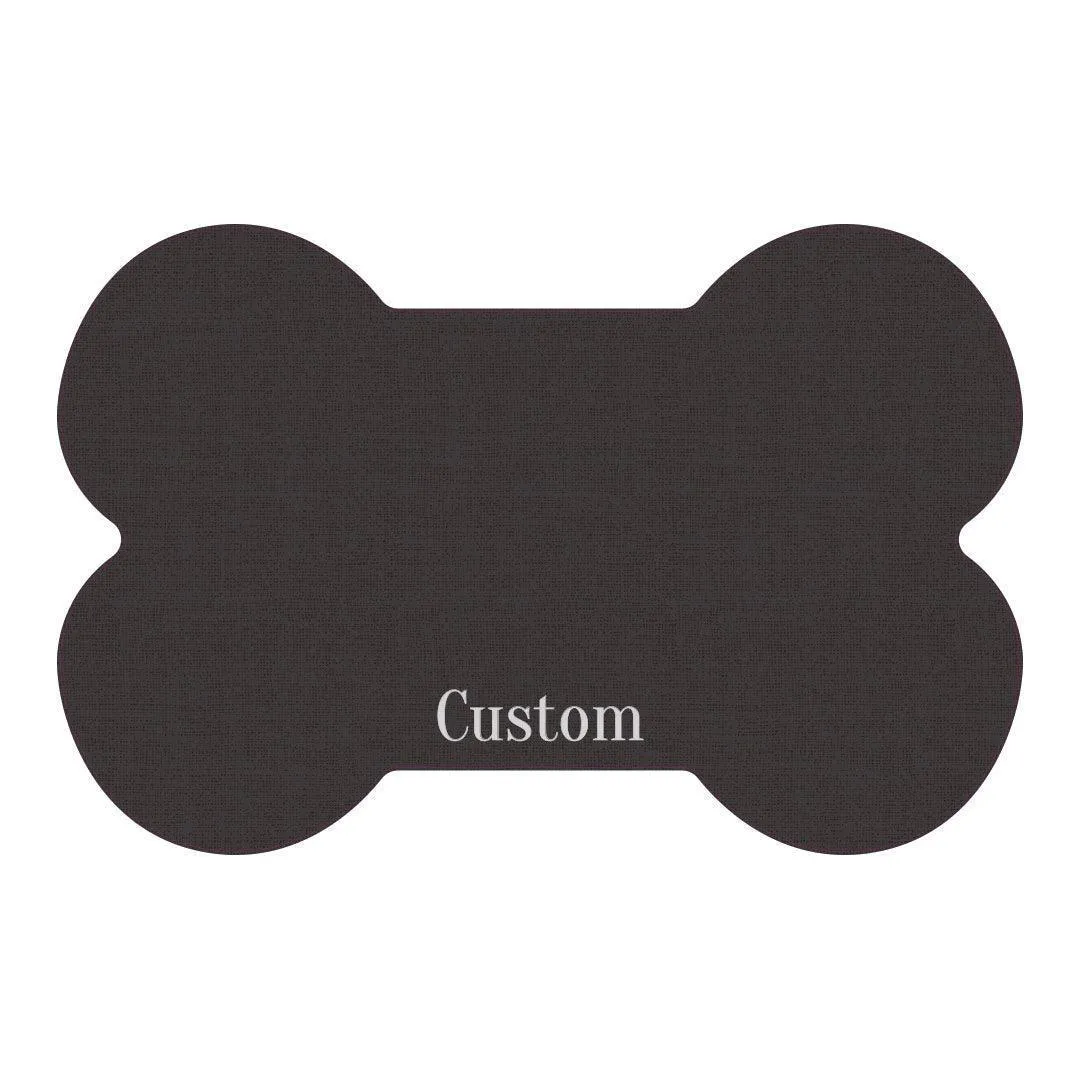 Custom Spot Bone PetFlat | Black - Premium Vinyl Mat