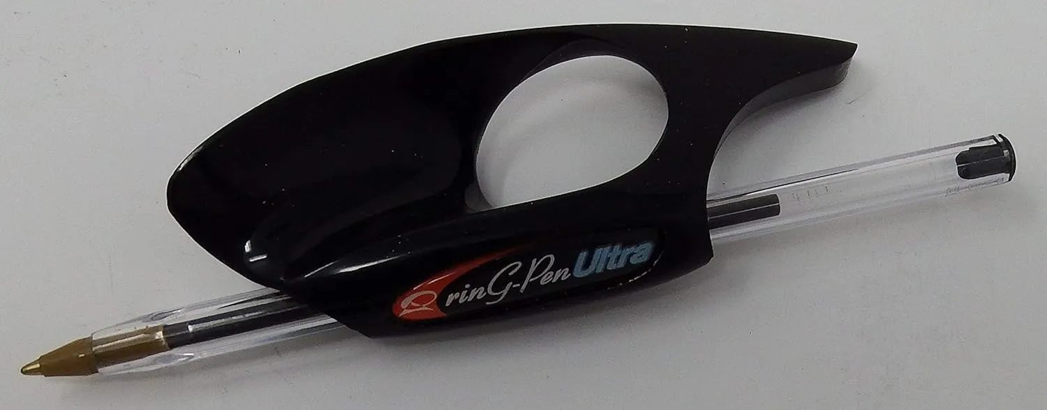 Grip Support for Writing and Art Tools (Large, Black)