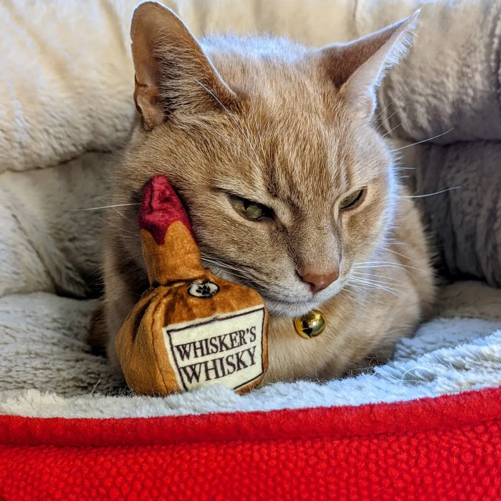 Huxley & Kent Whisker's Whisky Plush Cat Toy