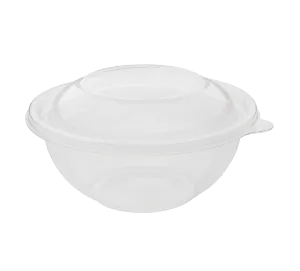Karat 32 oz PET Plastic Salad Bowl - 300 pcs