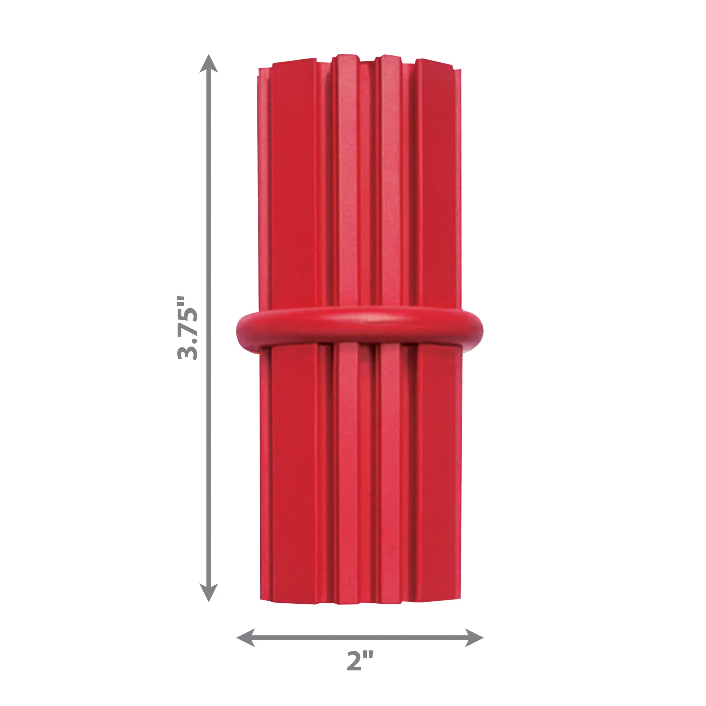 KONG | Classic Red Rubber Dog Chew Toy | Dental Stick