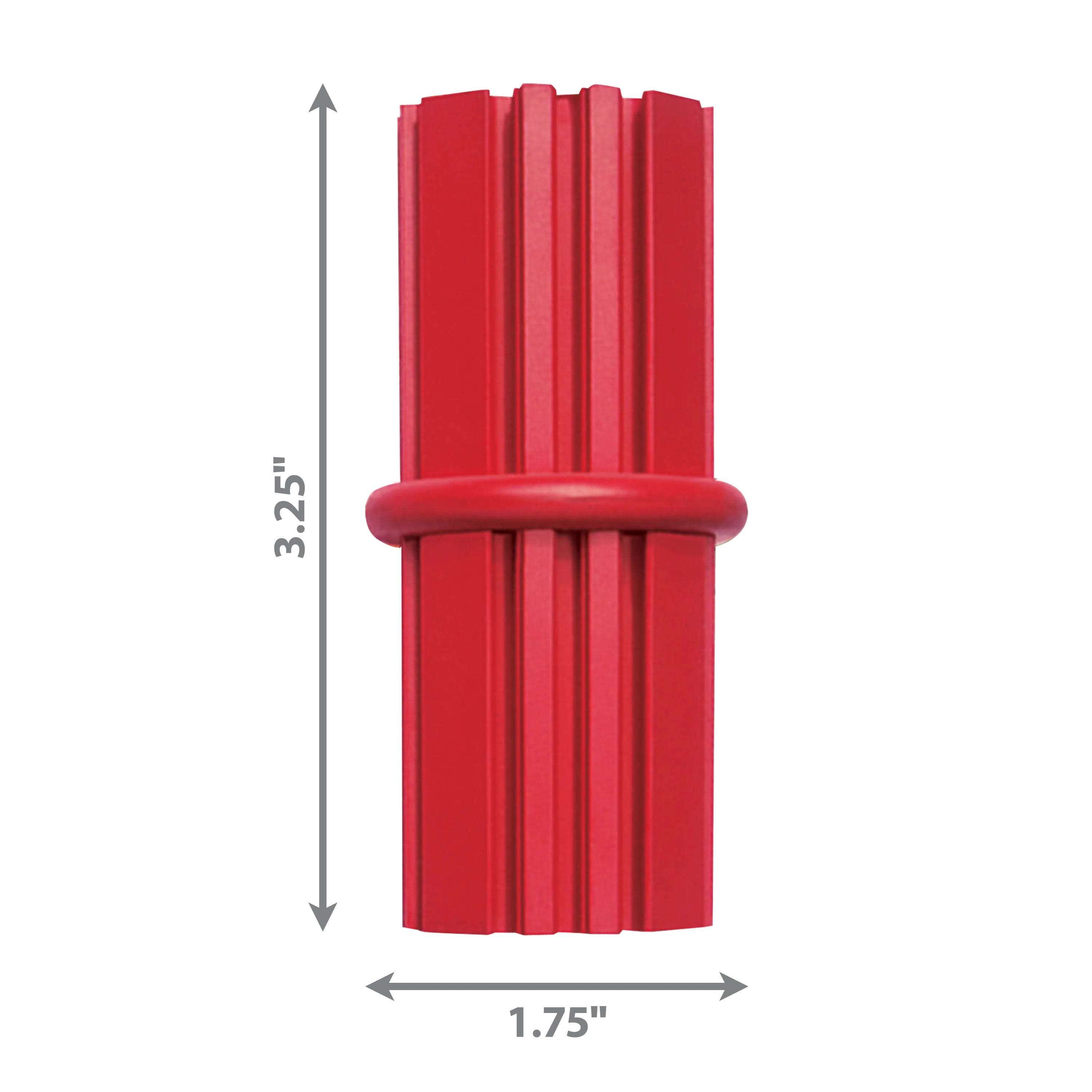 KONG | Classic Red Rubber Dog Chew Toy | Dental Stick