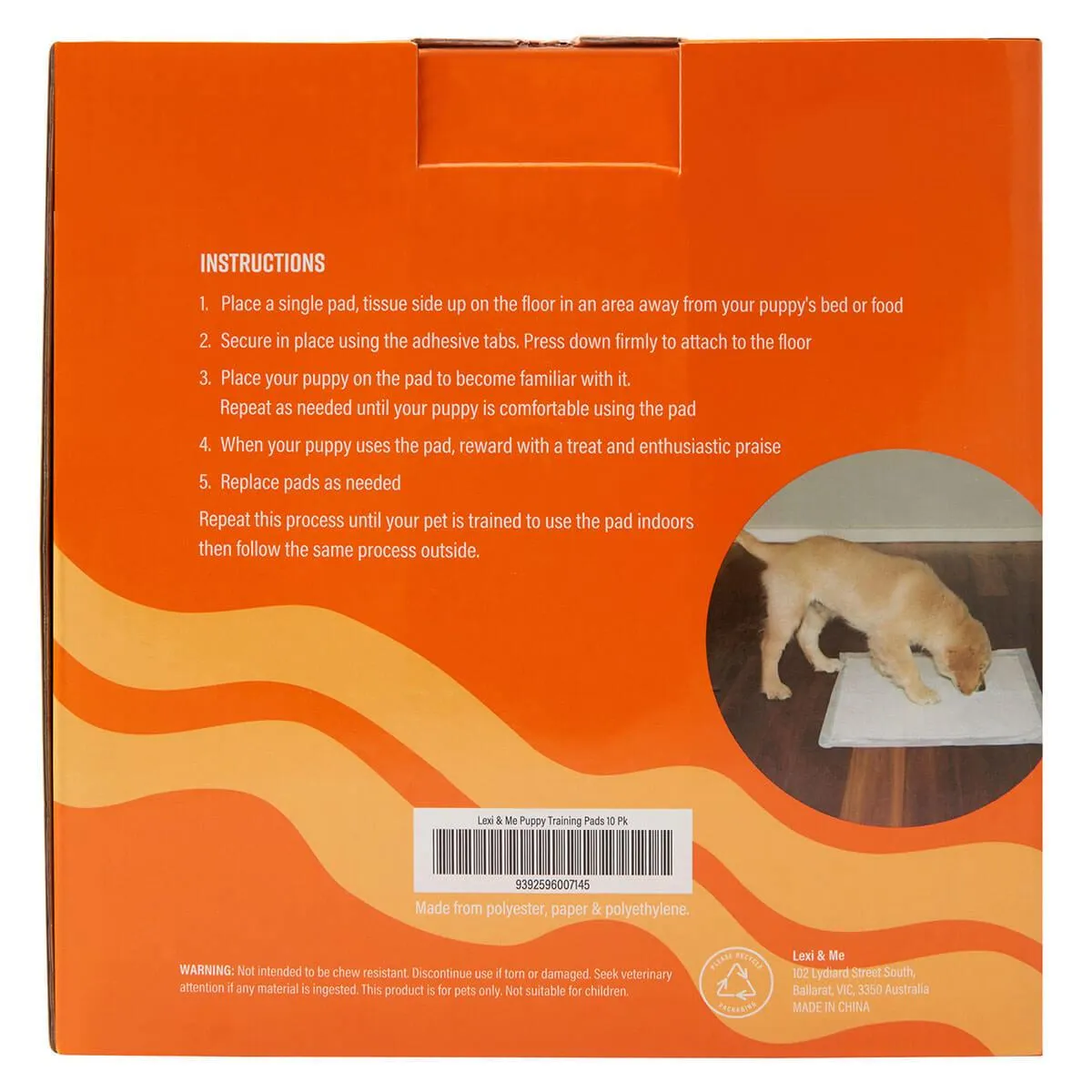 Lexi & Me Puppy Training Pads