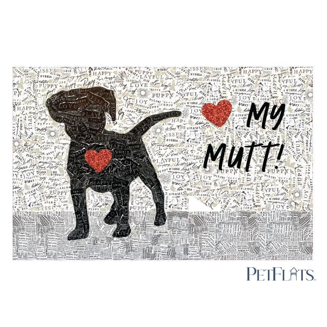 Love Mutt PetFlat - Premium Vinyl Mat