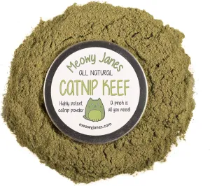 Meowy Janes Catnip Keef- 20 Grams- Concentrated Fine Ground Catnip Powder - Catnip Dust