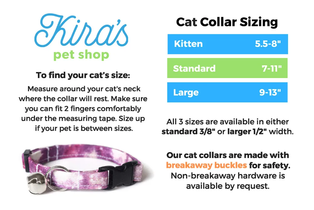 Multicolor Southwest Tribal Cat Collar