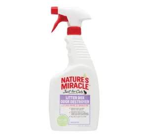 Nature's Miracle Just For Cats Litter Box Odor Destroyer Unscented Spray