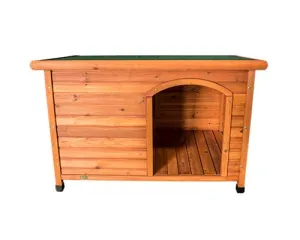 PET MAGIC WOODEN KENNEL - MEDIUM