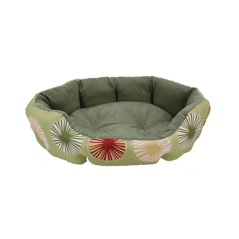 Ps Haodi Floral Octagon Pet Bed B160