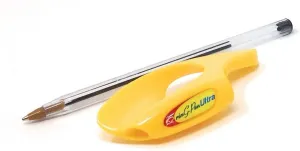 RinG-Pen Ultra--Grip Support For Writing and Art Tools (Small, Yellow) by RinG-Pen Ultra