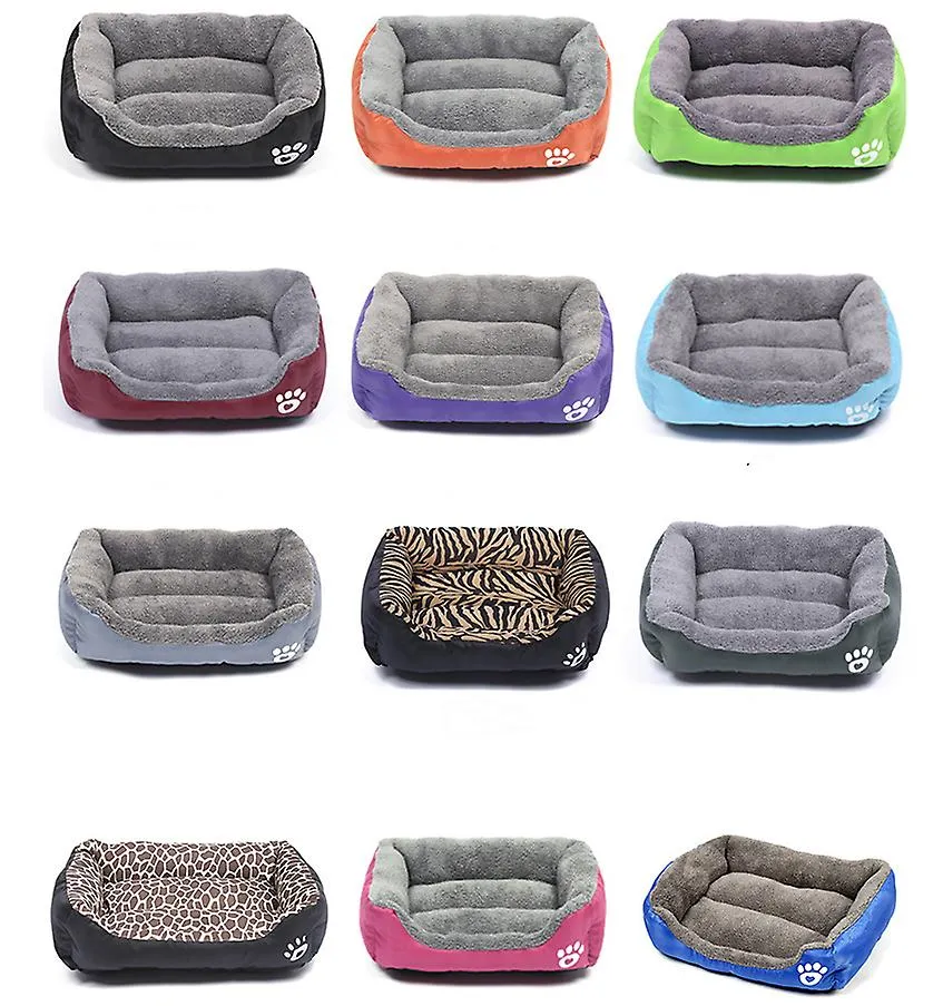 S 43*32cm tiger print Pet cat, dog bed, soft and comfortable pet nest AZ21815
