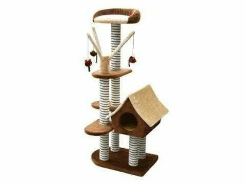 SAGRADA Cat Scratching Pole - Brown