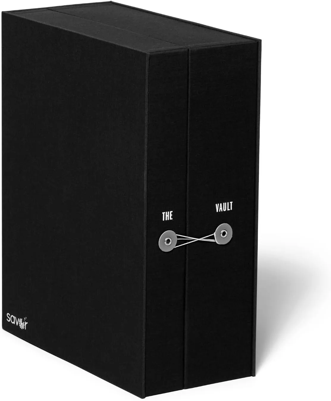 Savor | All-in-One Desk Organizer | Midnight Black  Keep Desk, Office, and Home Organized All-In-One Storage System for Important Files, Documents, Stationery, and Office Supplies