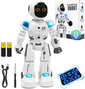 sepytia Interactive Smart Robot with Remote Control for Kids Age 4  - K30, Educational Programming Toy with Touch & Gesture Features, Sings, Dances, Teaches English, Math, Science & Bedtime Stories