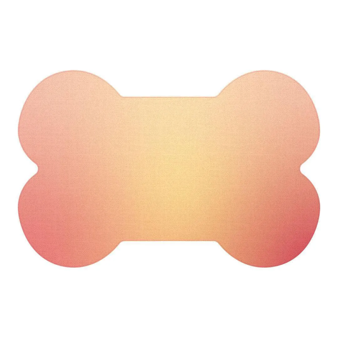 Spot Bone PetFlat | Peach - Premium Vinyl Mat