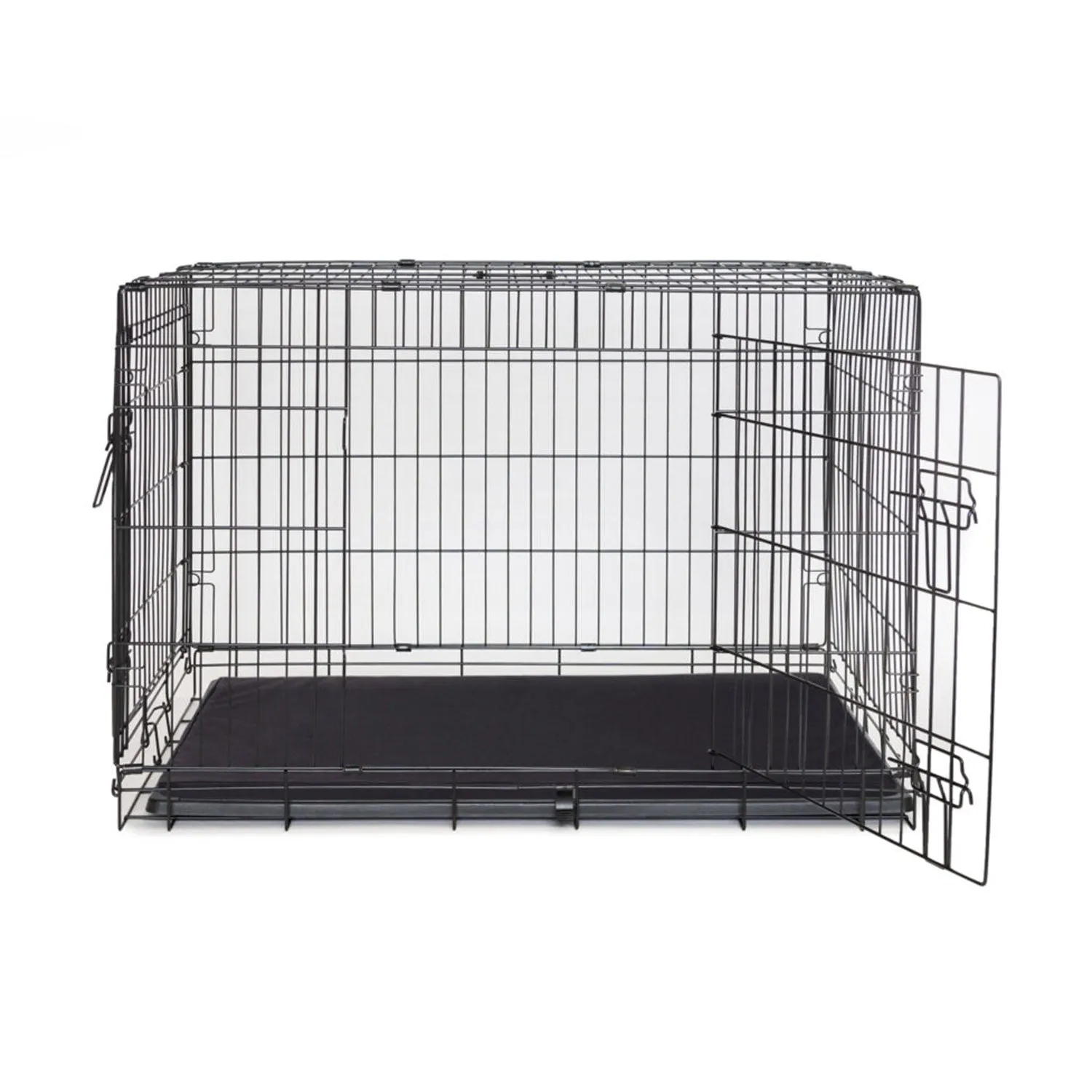 Superior Pet Goods Canvas Crate Mat Black