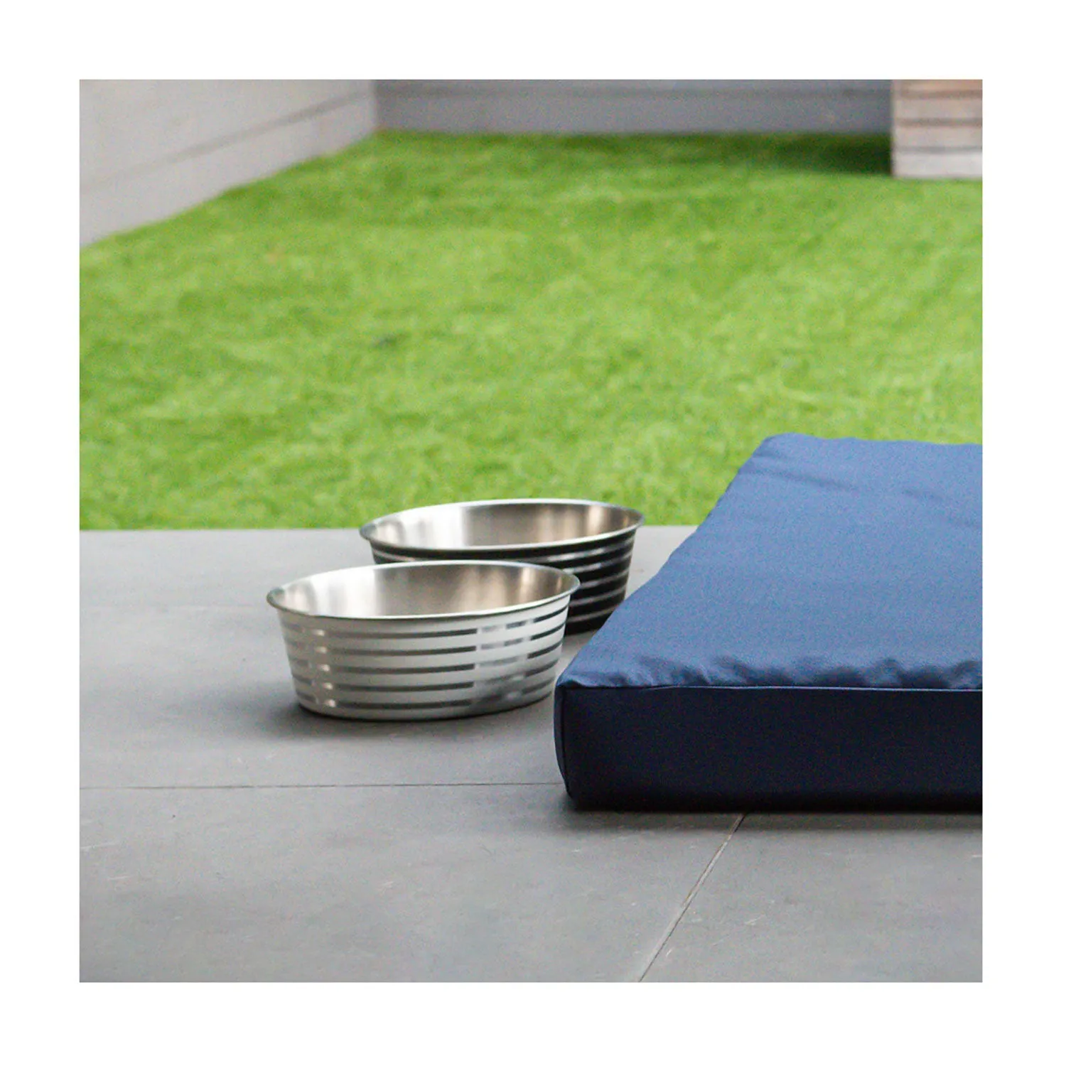 Superior Pet Goods Heavy Base Bowl Matte Beige