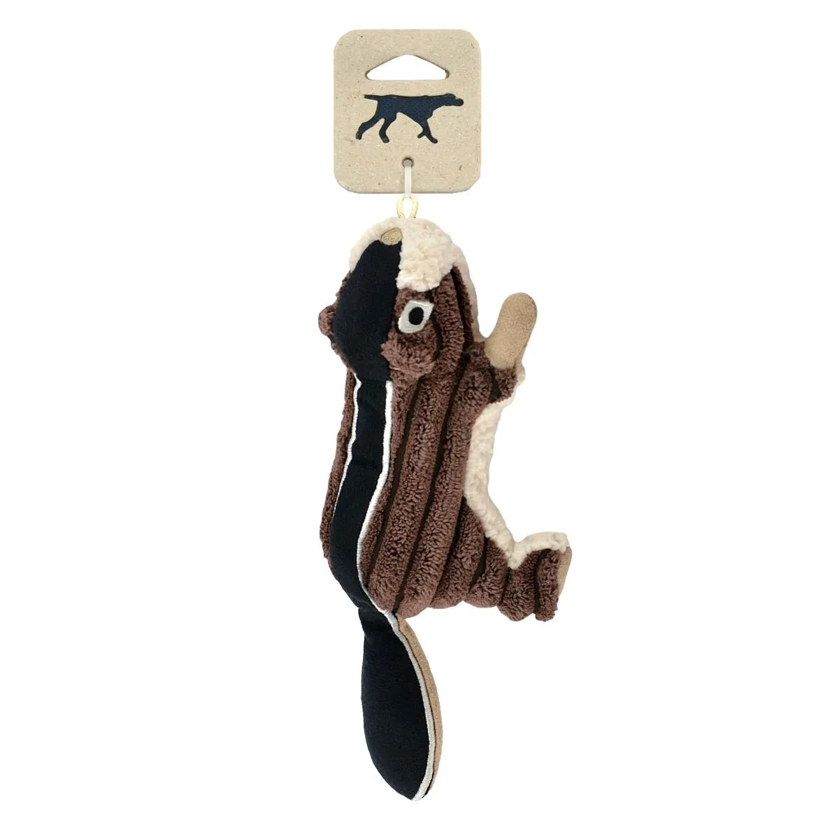 Tall Tails Dog Toy Plush Chipmunk Squeaker