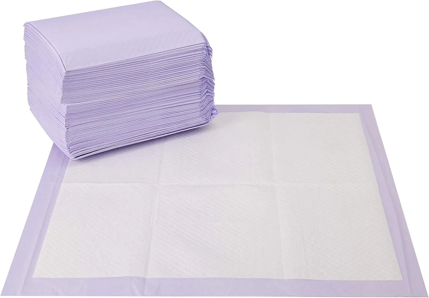 Wags & Wiggles Training Pads For Dogs, Puppy Pee Pads For Dogs Dog and Puppy Supplies Dog Training Pads, Strong and Absorbent Training Pads (Pack of 1, 50 Count Total)