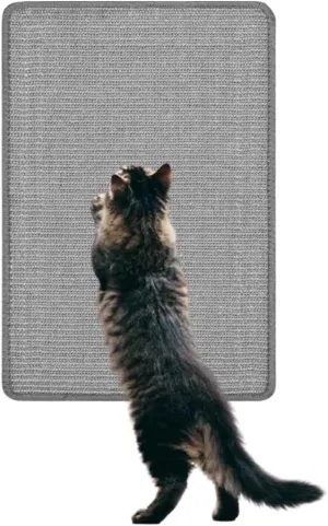 Wall and Door Mounted Cat Scratcher - Durable, Long-Lasting, Easy Install, Screw Mounting, for All Cat Types