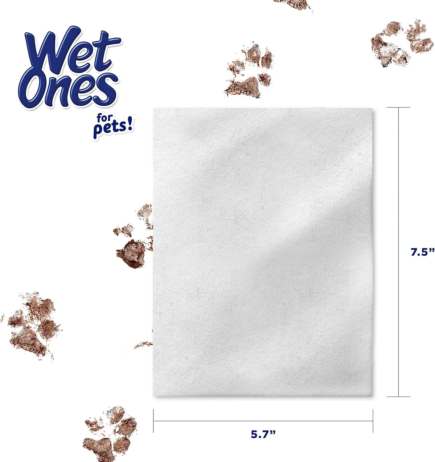 Wet Ones for Pets Paw & Tushie Dog Wipes with Chamomile Dog Wipes for All Dogs in Tropical Splash Scent, Wipes with Wet Lock Seal Pouch Dog Paw Wipes (Pack of 2, 30 Count Total)